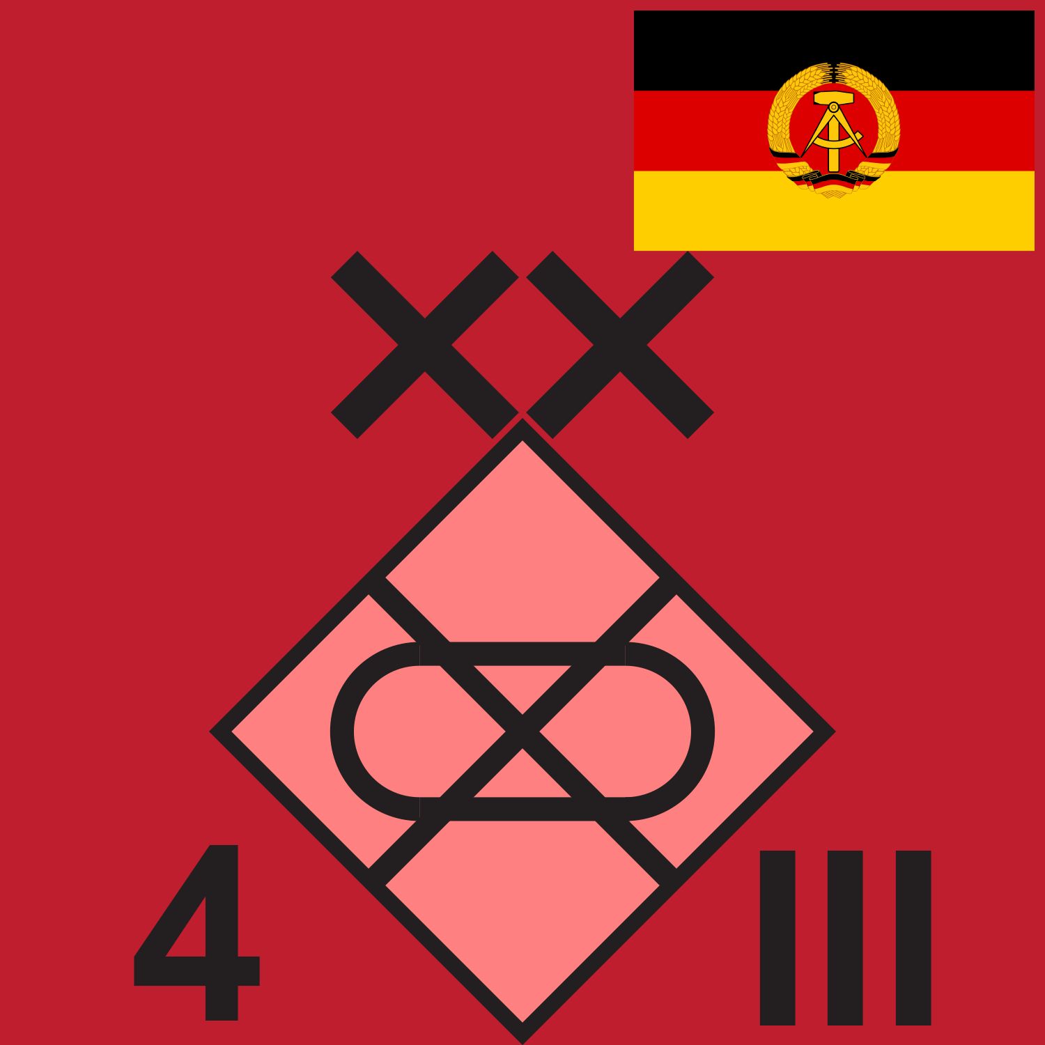 RED GDR 4 MRD 1989